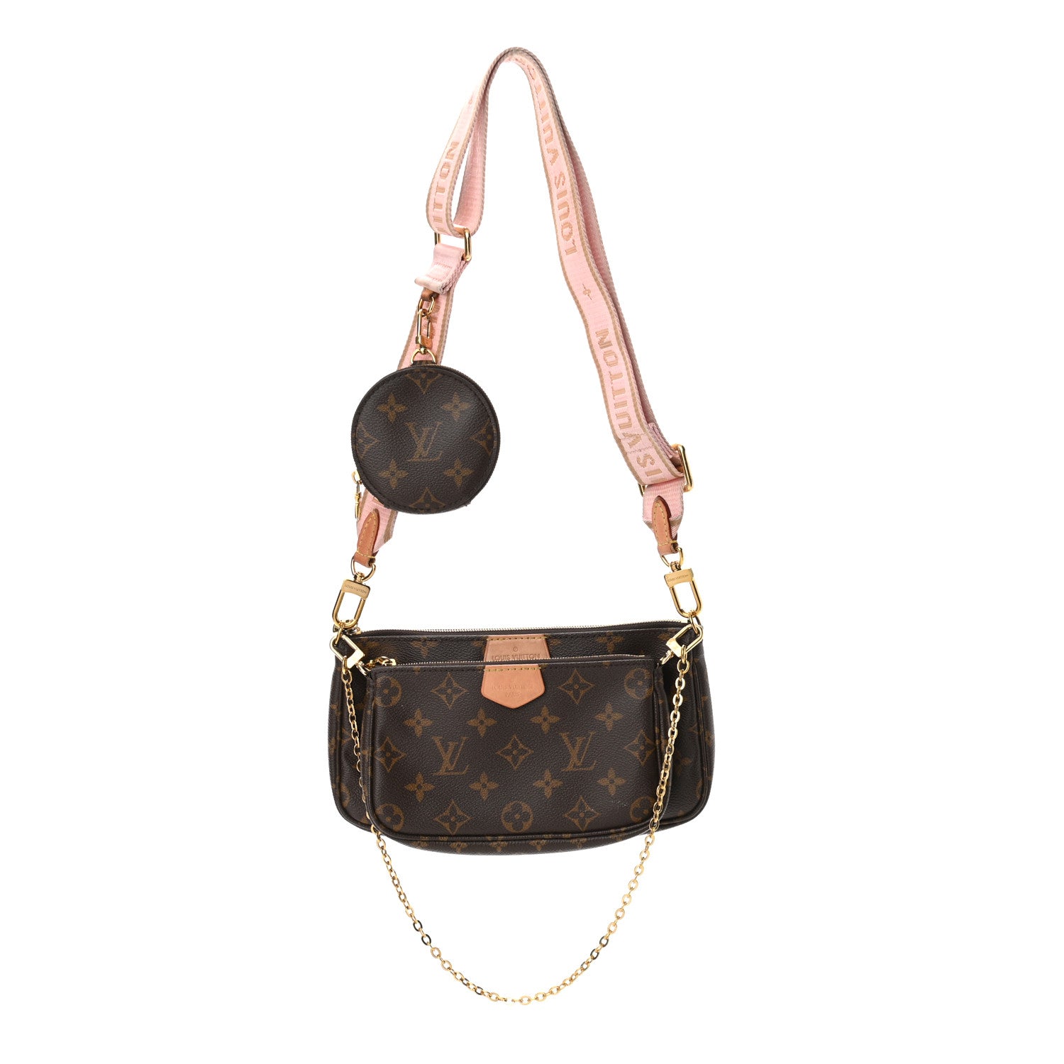 Louis Vuitton Monogram Multi Pochette Accessories Rose Clair 1 of 12
