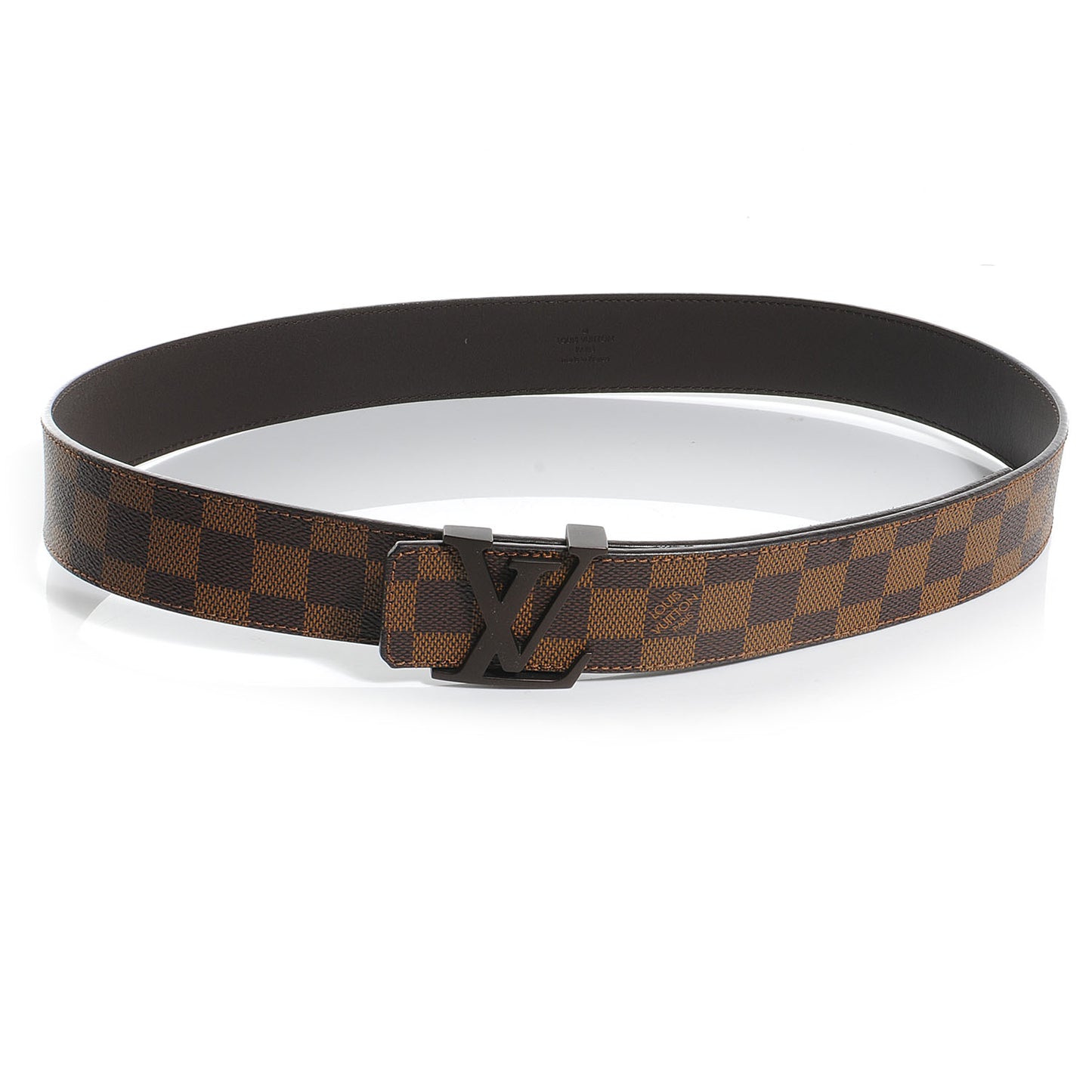 Damier Ebene LV Initiales Belt 95 38