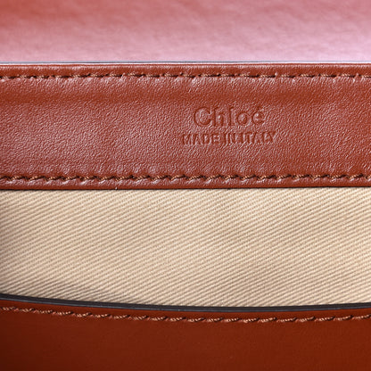 Chloe Calfskin Small C Double Carry Sepia Brown 5 of 10