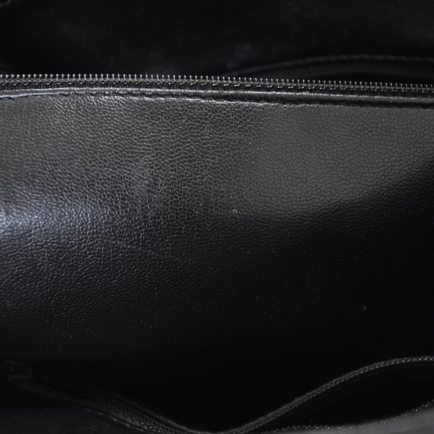 Chanel Lambskin Shoulder Bag Black GHW 8 of 11