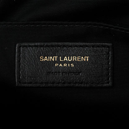 Saint Laurent Suede Matelasse Monogram Lou Camera Bag Taupe 6 of 10