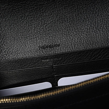 Saint Laurent Calfskin Monogram Belle de Jour Chain Clutch Black 5 of 9