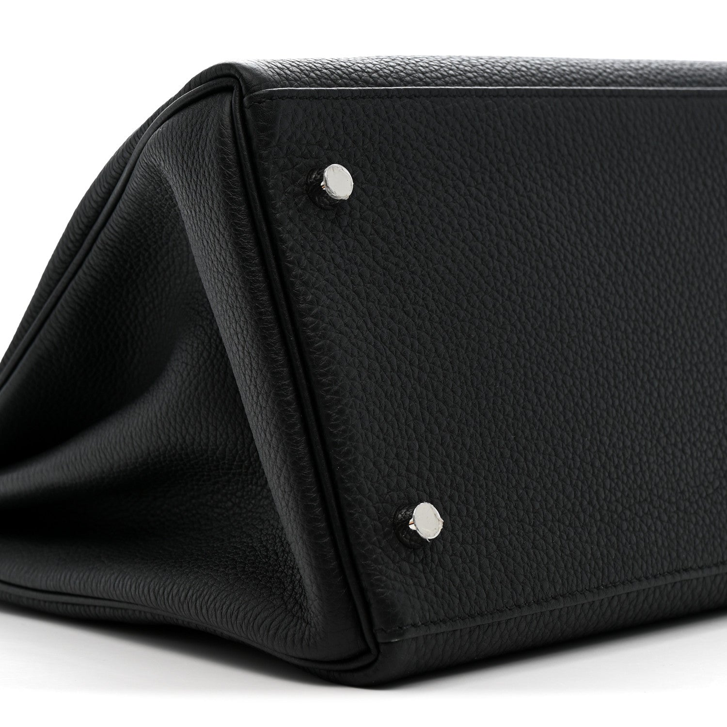 Hermes Togo Maxi Kelly Retourne 42 Black 10 of 12