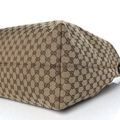 Gucci Monogram Large Icon Bit Hobo Dark Brown 9 of 10