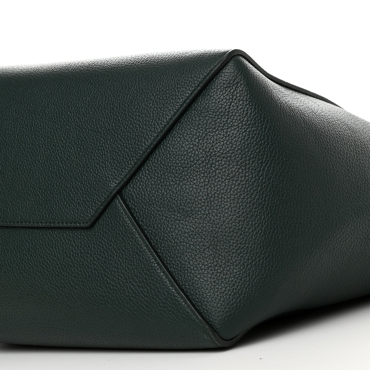 Celine Soft Grained Calfskin Small Belt Cabas Phantom Amazone 10 of 10