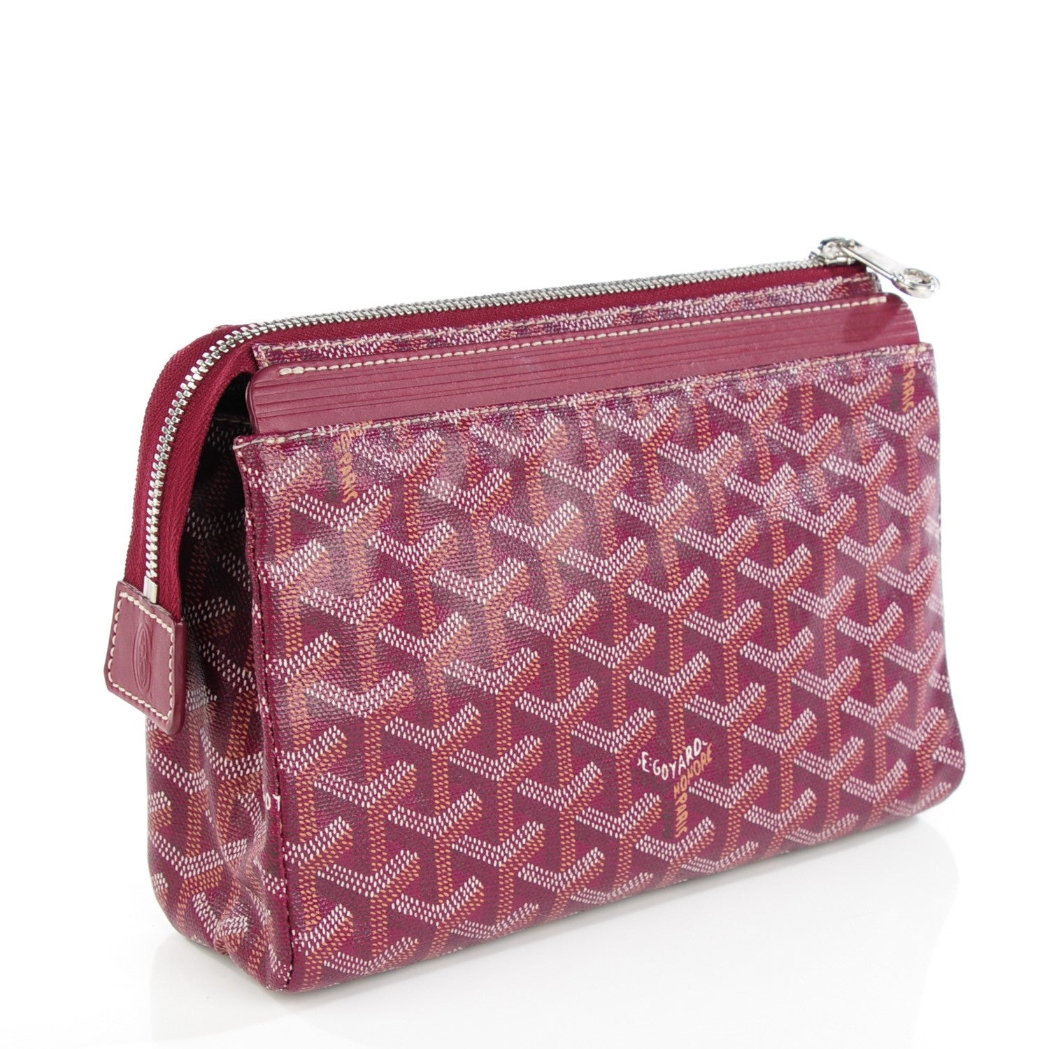 Goyard Goyardine Miroir Toiletry Bag PM Red 3 of 7