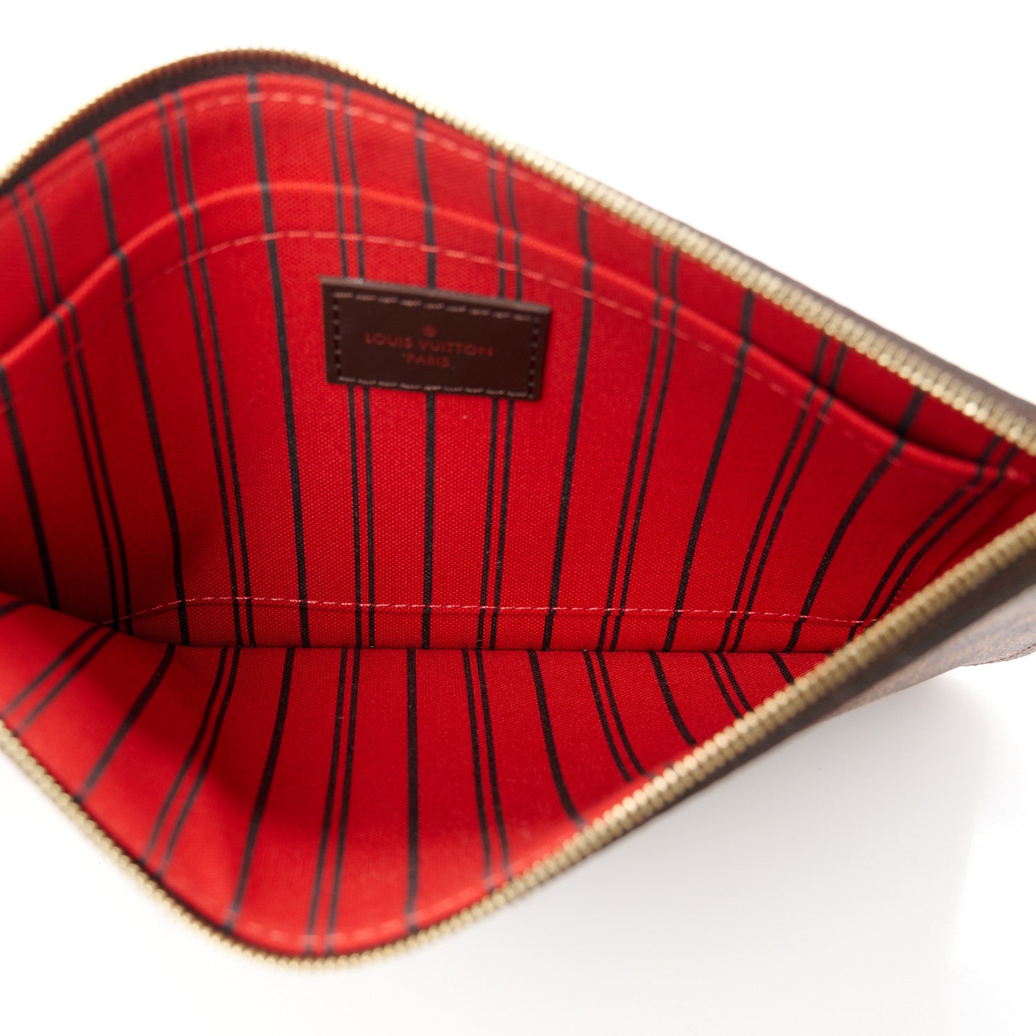 Louis Vuitton Damier Ebene Neverfull MM GM Pochette 5 of 7
