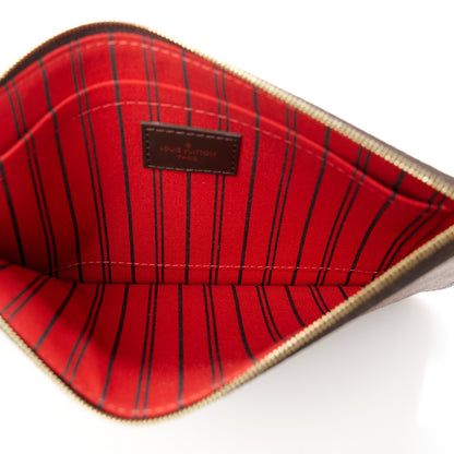 Louis Vuitton Damier Ebene Neverfull MM GM Pochette 5 of 7
