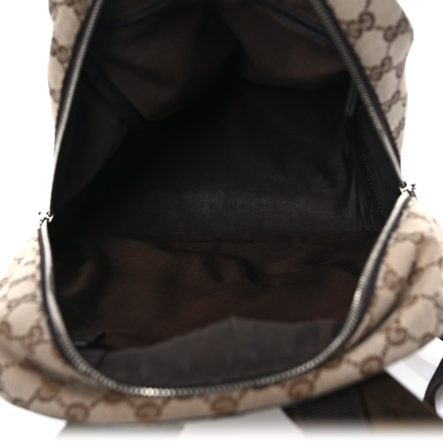 Gucci Monogram Travel Backpack Dark Brown 5 of 8