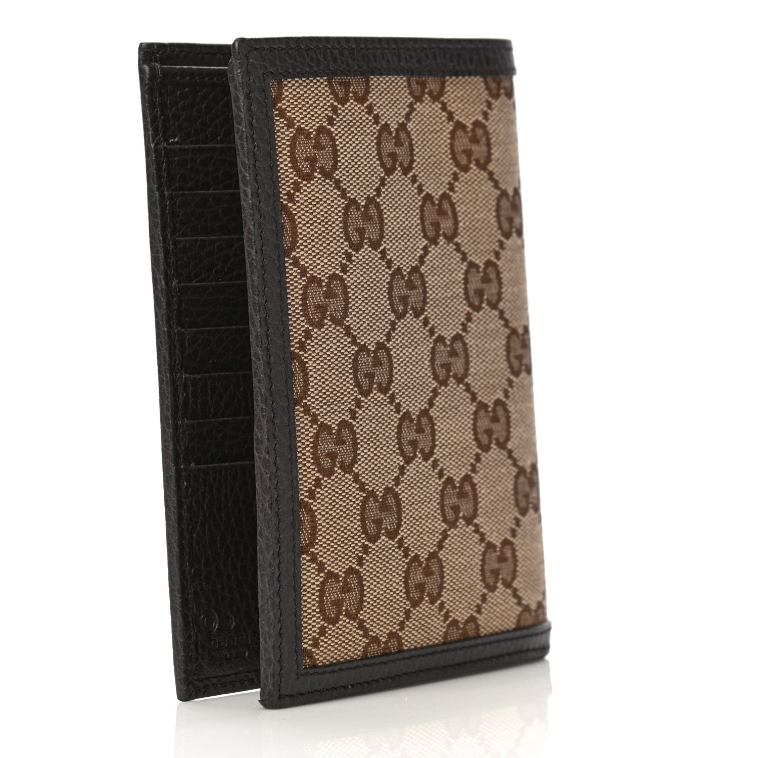Gucci Monogram Passport Case Dark Brown 3 of 10