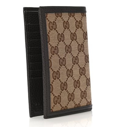 Gucci Monogram Passport Case Dark Brown 3 of 10