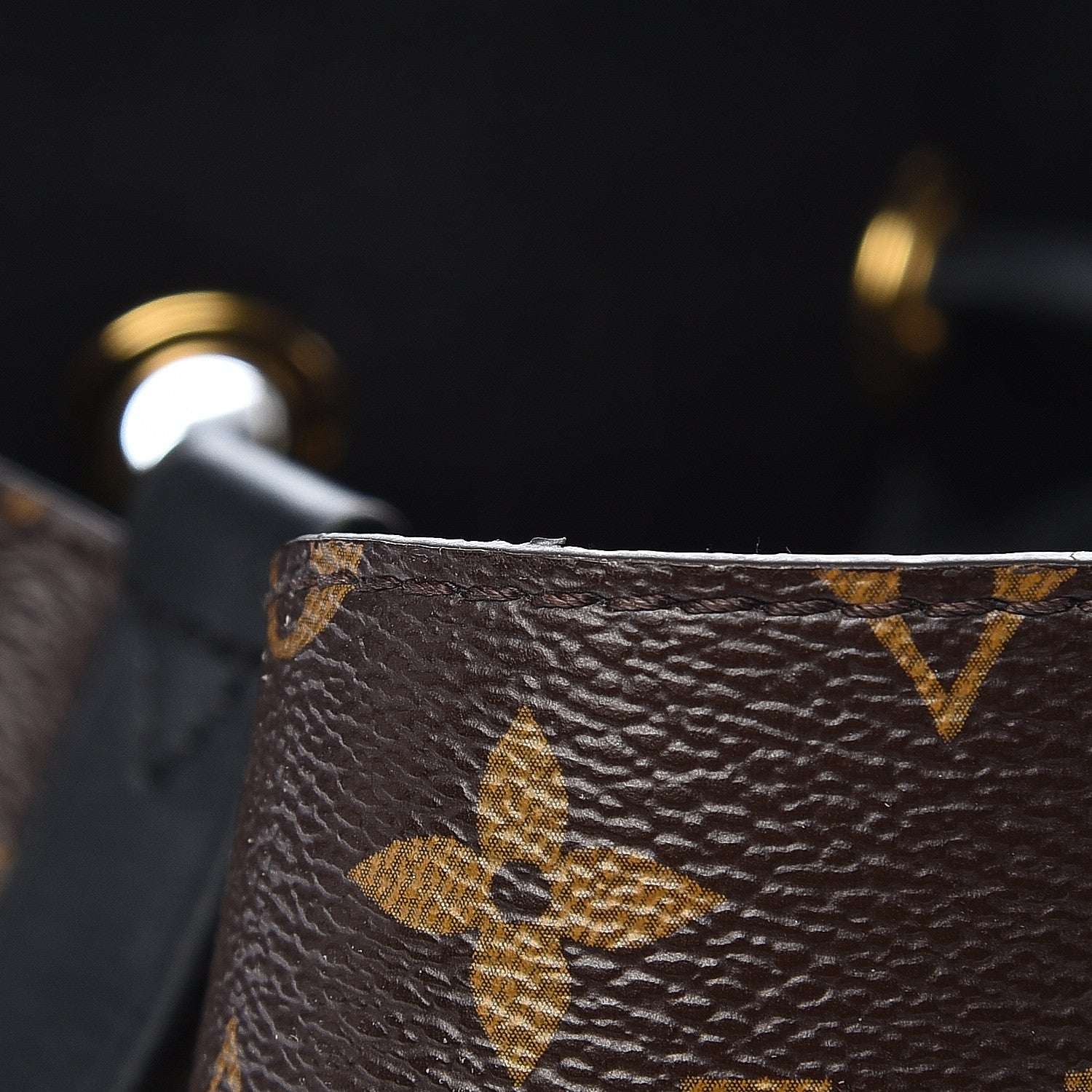 Louis Vuitton Monogram Neonoe MM Black 10 of 10
