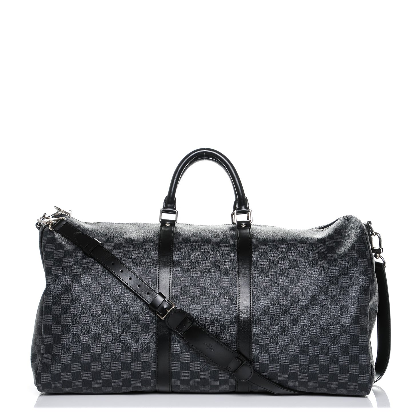 Damier Graphite Keepall Bandouliere 55