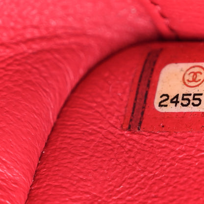 Chanel Caviar Quilted Small Business Affinity Shopping Bag Red 7 of 12