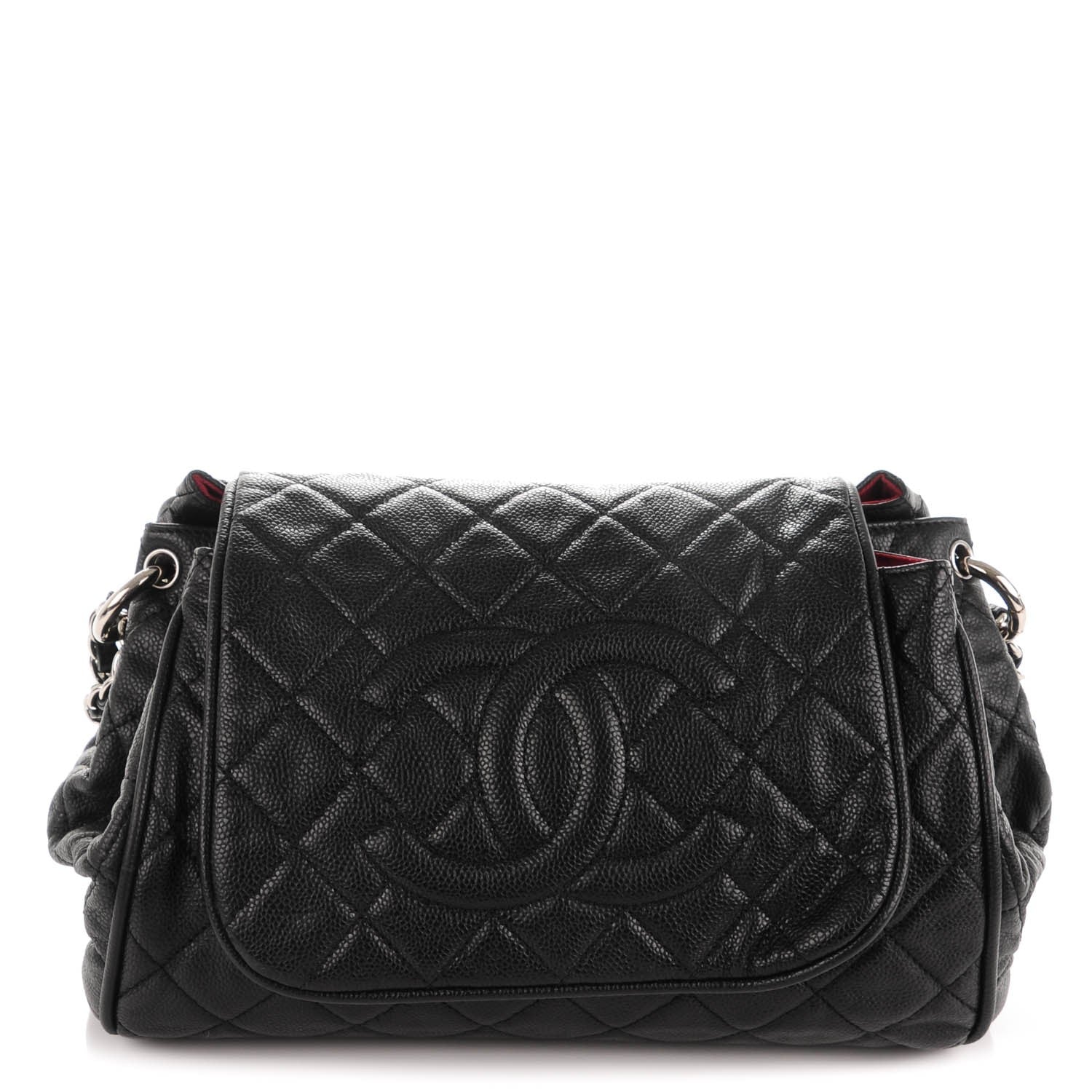 Chanel Caviar Quilted Timeless Accordion Flap Black 1 of 7