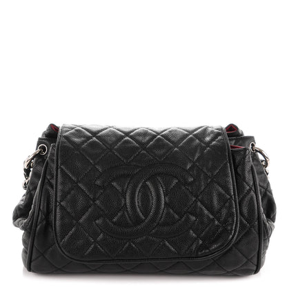 Chanel Caviar Quilted Timeless Accordion Flap Black 1 of 7