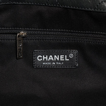 Chanel Iridescent Calfskin VIP Large Tote Black 7 of 8