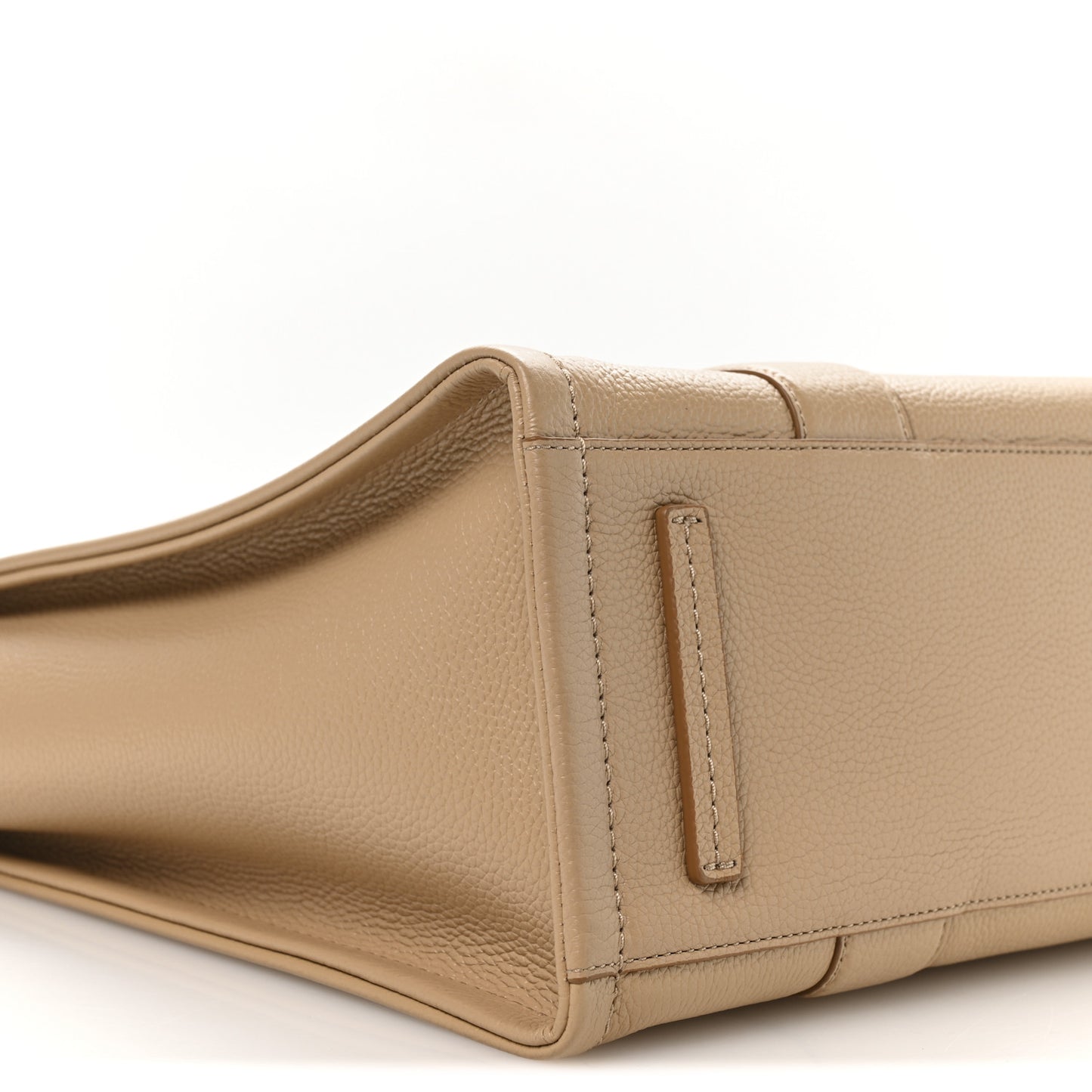 Grained Calfskin Large The Tote Bag Camel