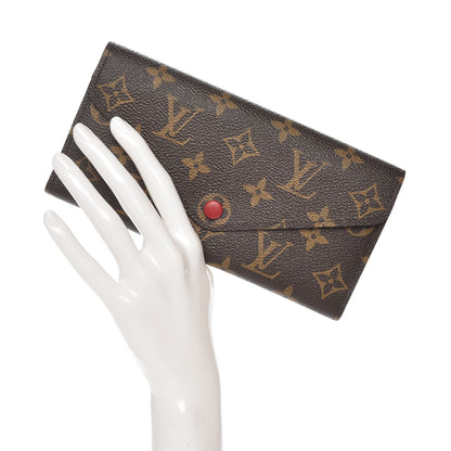 Louis Vuitton Monogram Josephine Wallet Red 2 of 8