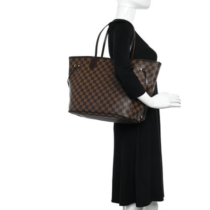 Louis Vuitton LOUIS VUITTON Damier Ebene Neverfull MM 2 of 10