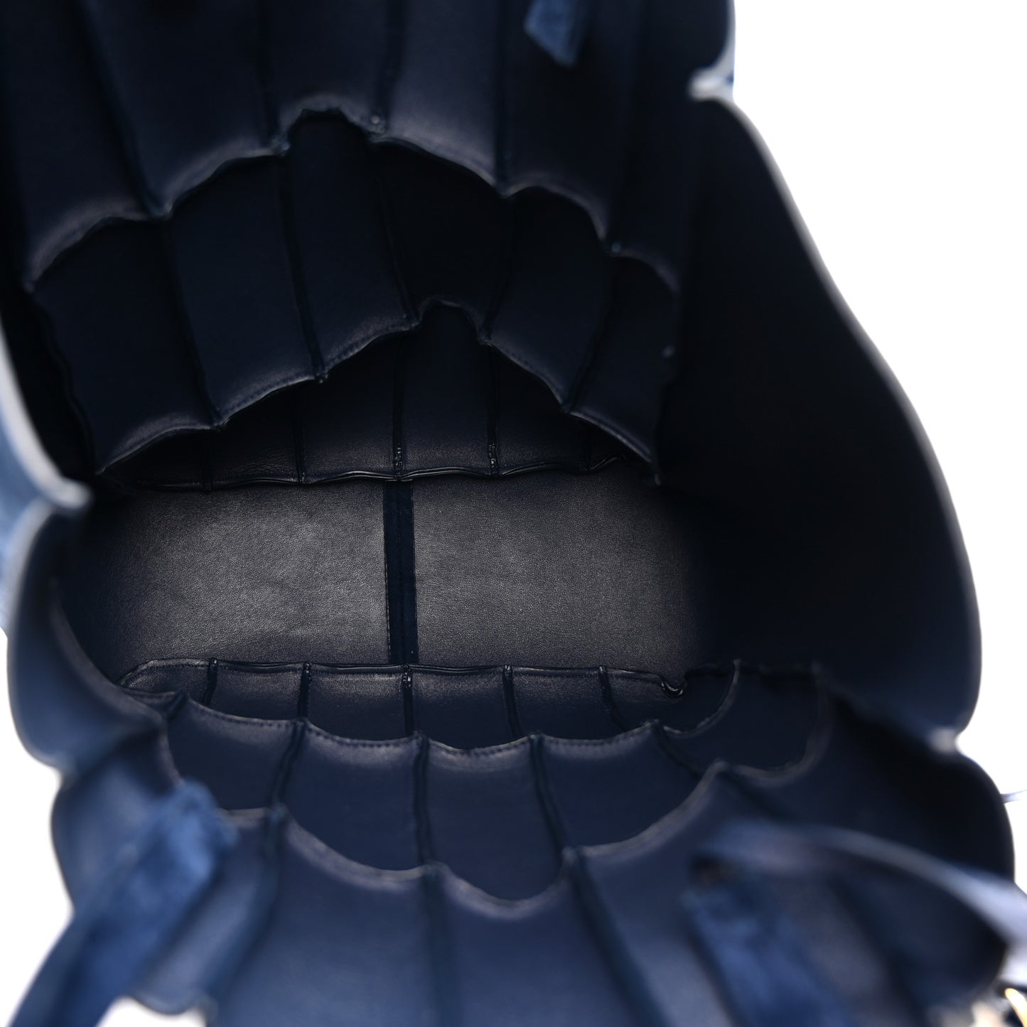 Suede Calfskin Kidskin Zoe Tote Midnight