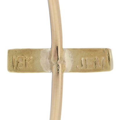 Jennifer Meyer 18K Yellow Gold Bar Ring 54 6.75 4 of 4