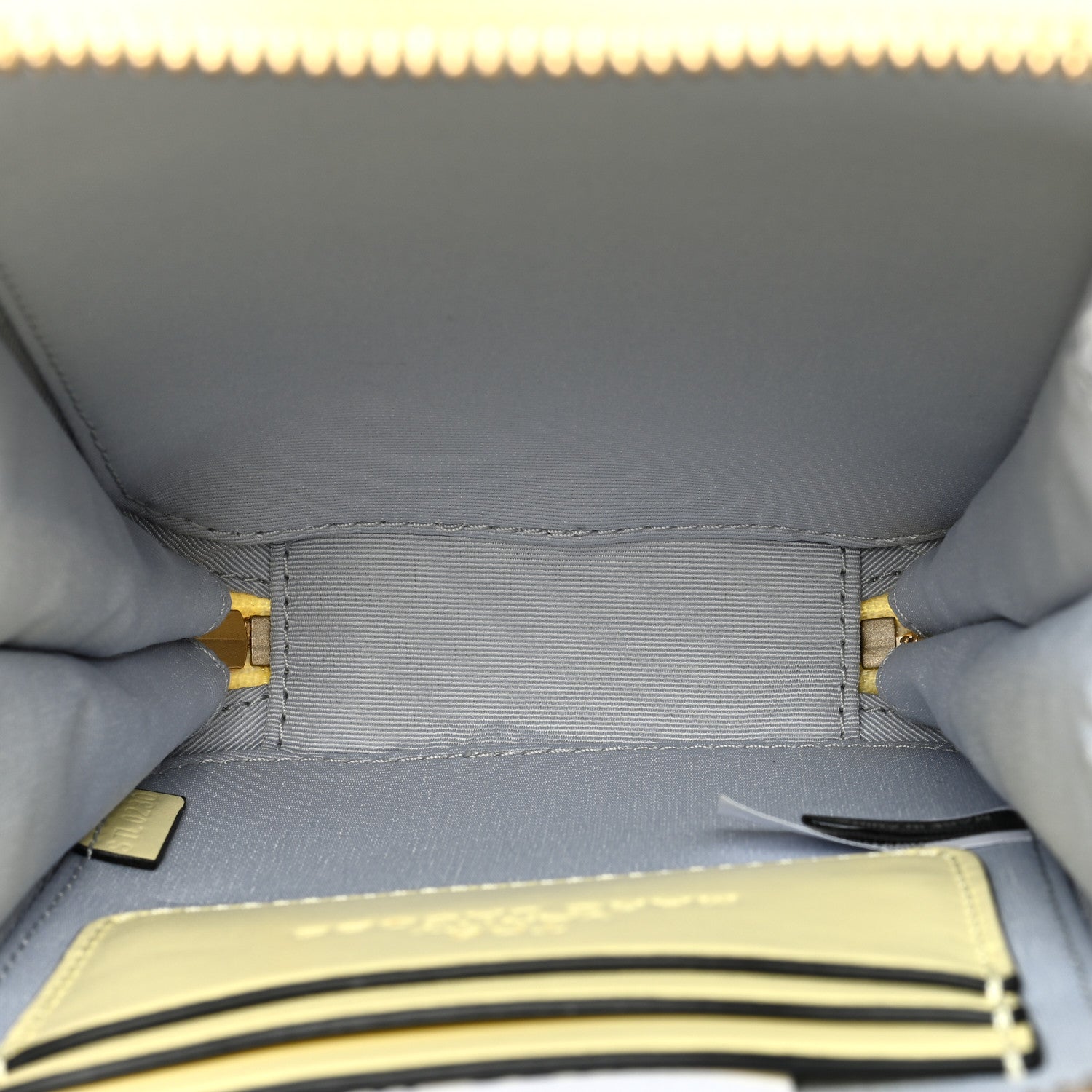 Marc Jacobs Smooth Calfskin The Vanity Crossbody Bag Yellow 5 of 10