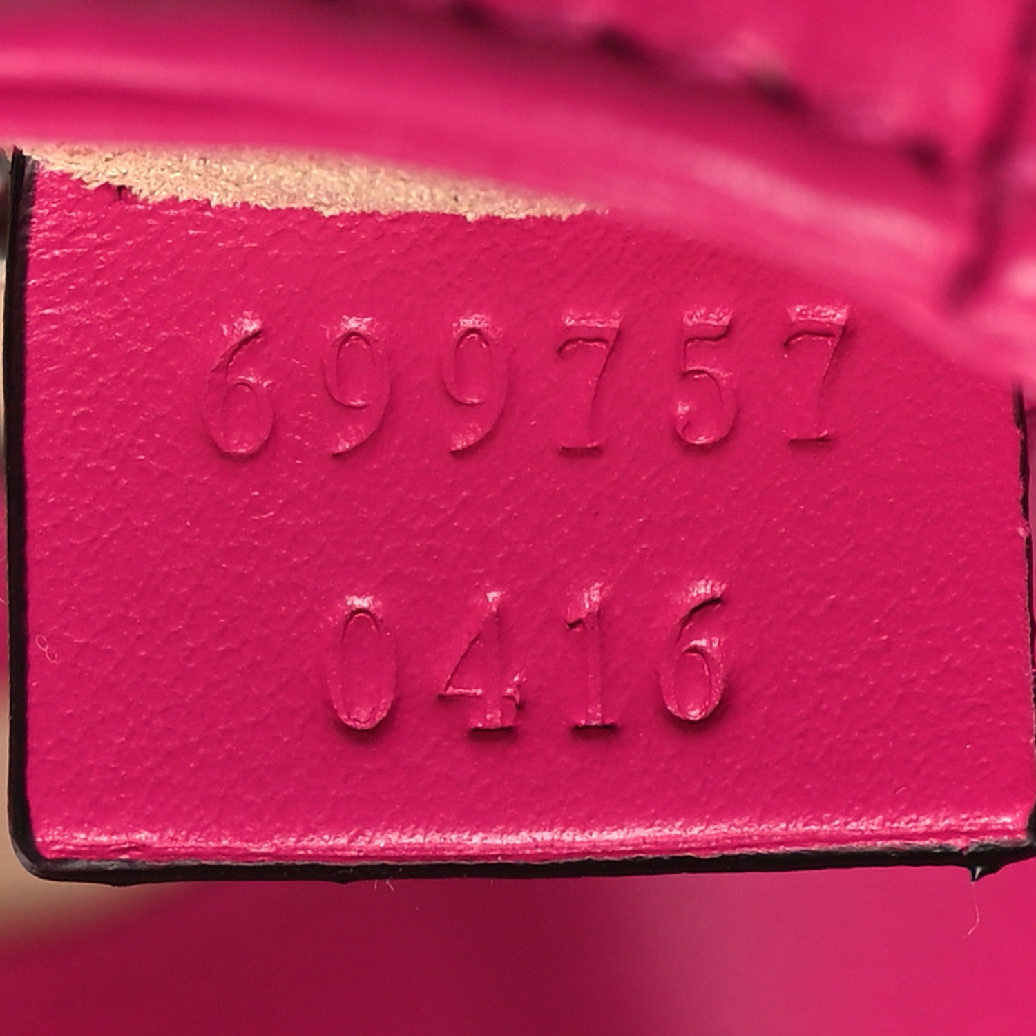 Gucci Calfskin Matelasse Monochrome GG Marmont Chain Belt Bag Classic Fuxia 8 of 10