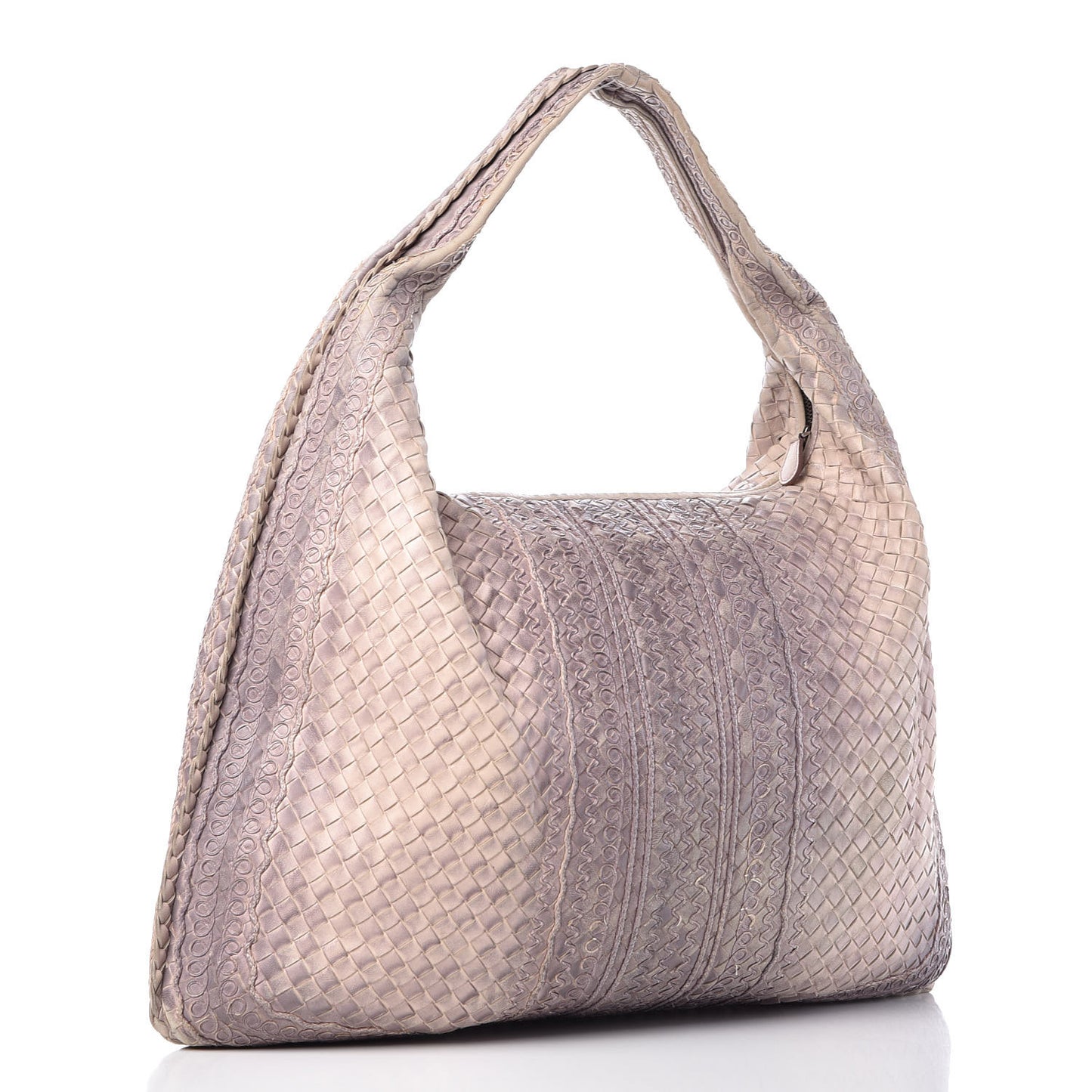 Nappa Intrecciato Maxi Veneta Hobo Ombre