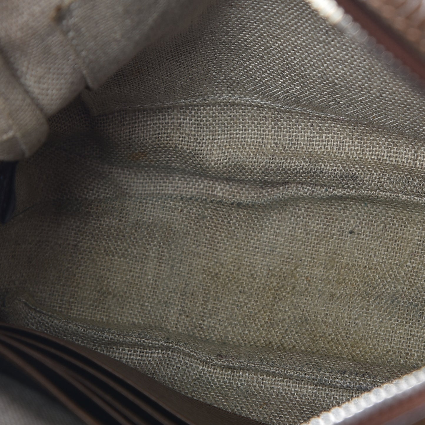 Monogram Mini Bree Messenger Bag Beige Tabacco