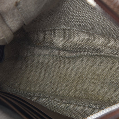 Gucci Monogram Mini Bree Messenger Bag Beige Tabacco 10 of 22