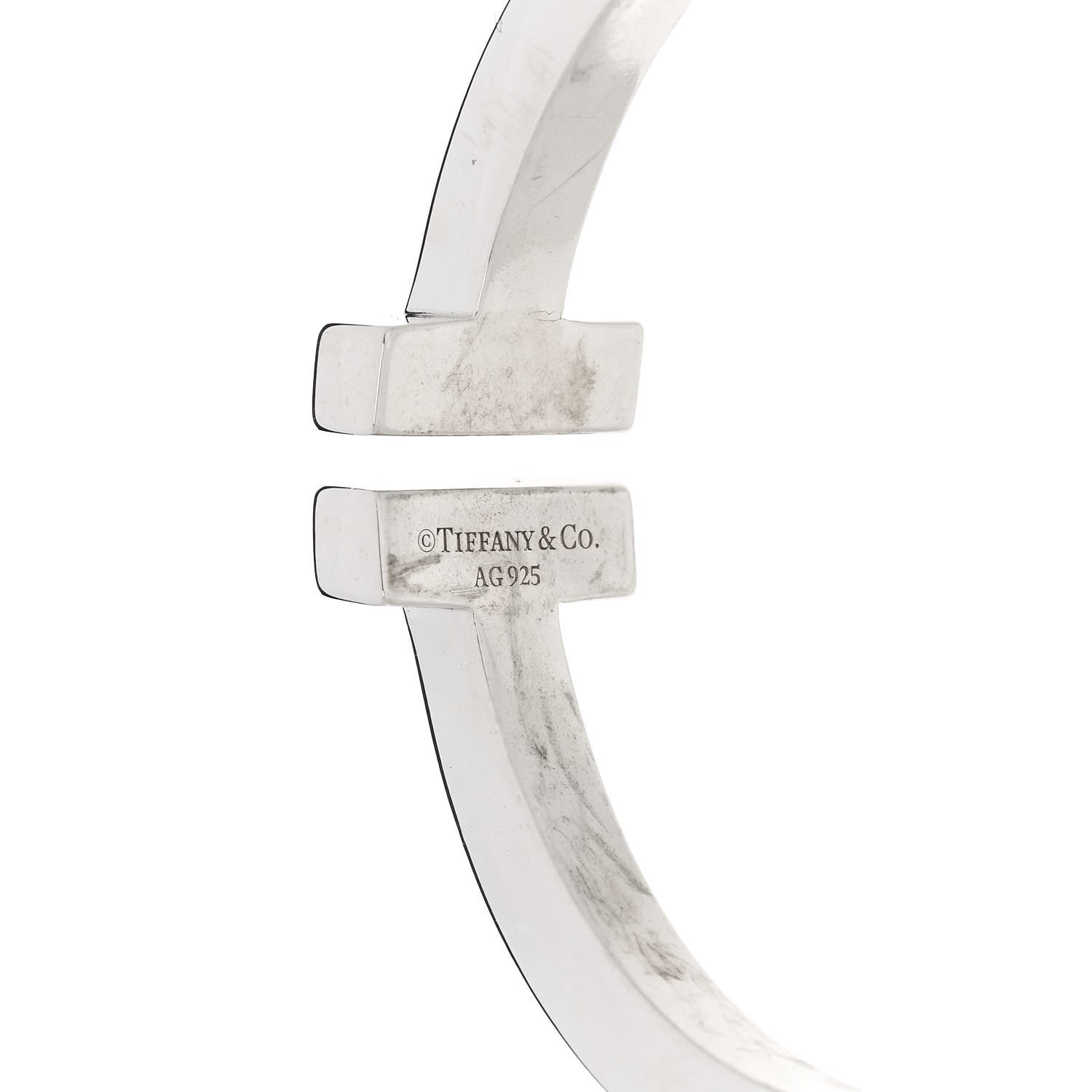 Tiffany Sterling Silver T Square Bracelet 3 of 3