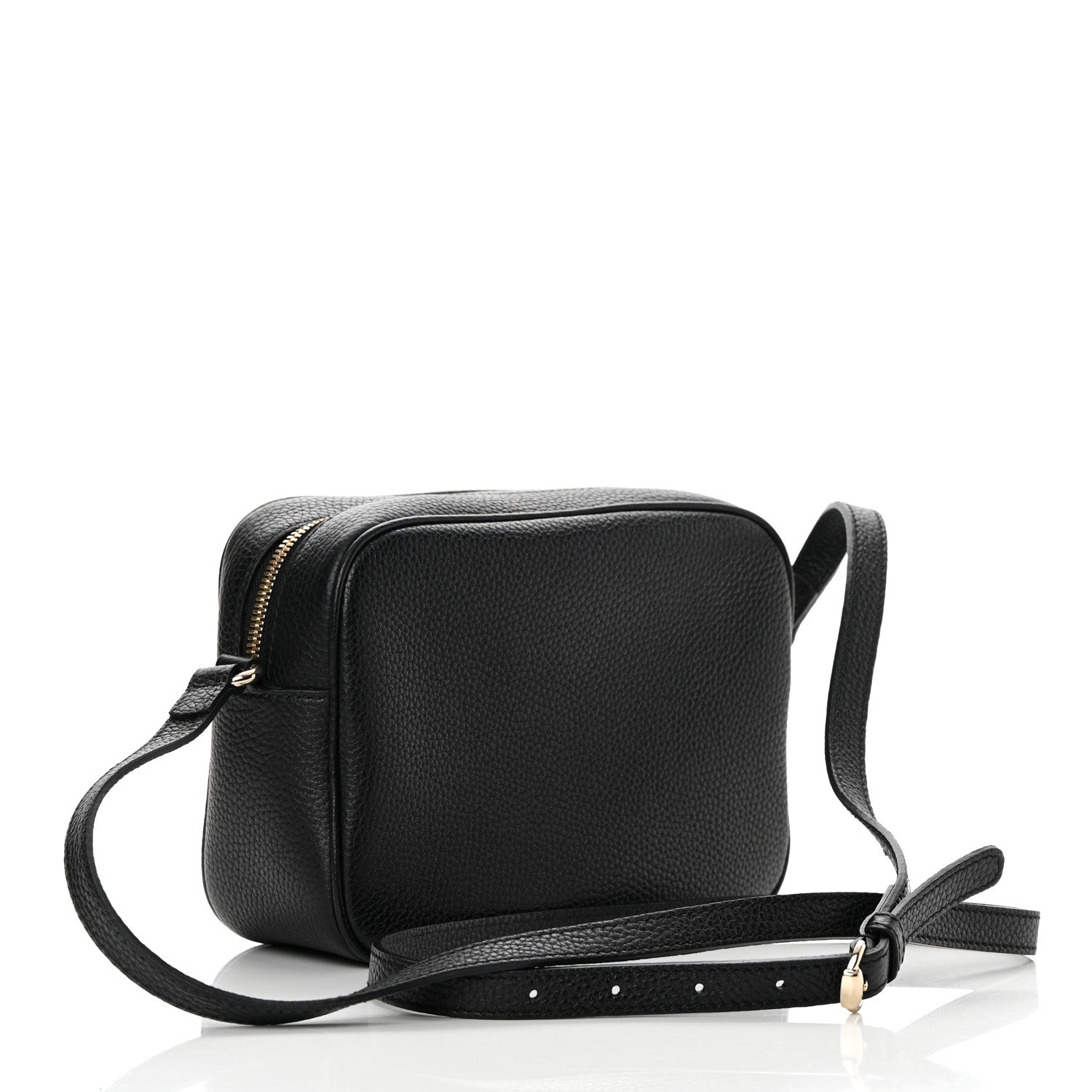Gucci Pebbled Calfskin Small Soho Disco Bag Black 3 of 13