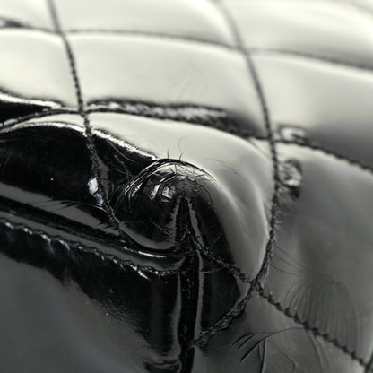Chanel Patent Quilted Tote Black 14 of 21
