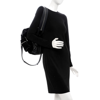 Alexander Wang Lambskin Velvet Mini Marti Backpack Black Nickel Hardware 3 of 10