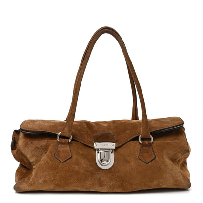 Prada Scamosciato Suede Shoulder Bag 1 of 10