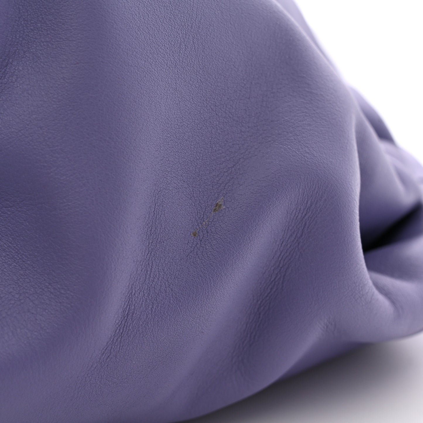 Smooth Butter Calf The Pouch Oversized Clutch Lavender