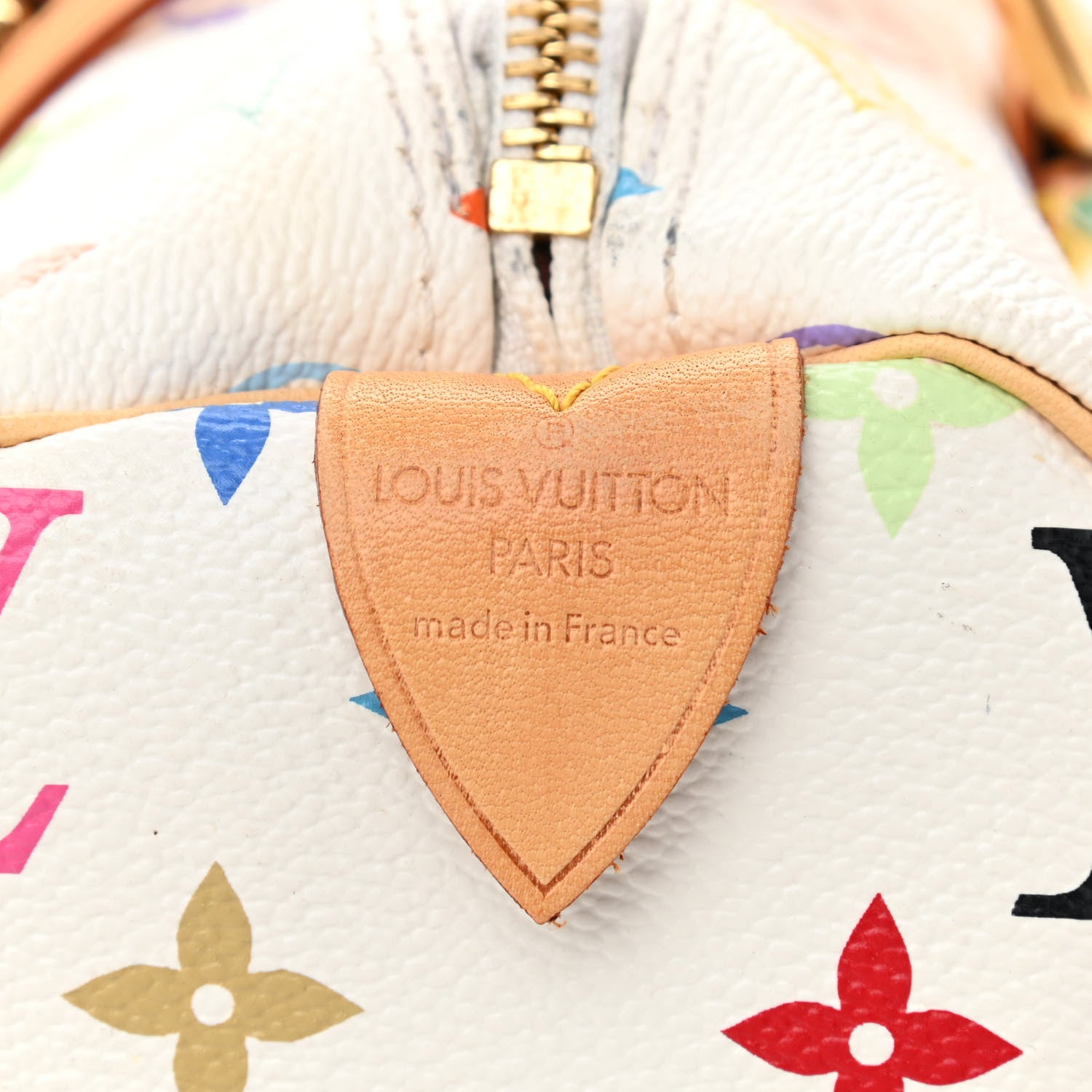 Louis Vuitton Monogram Multicolor Speedy 30 White 6 of 8