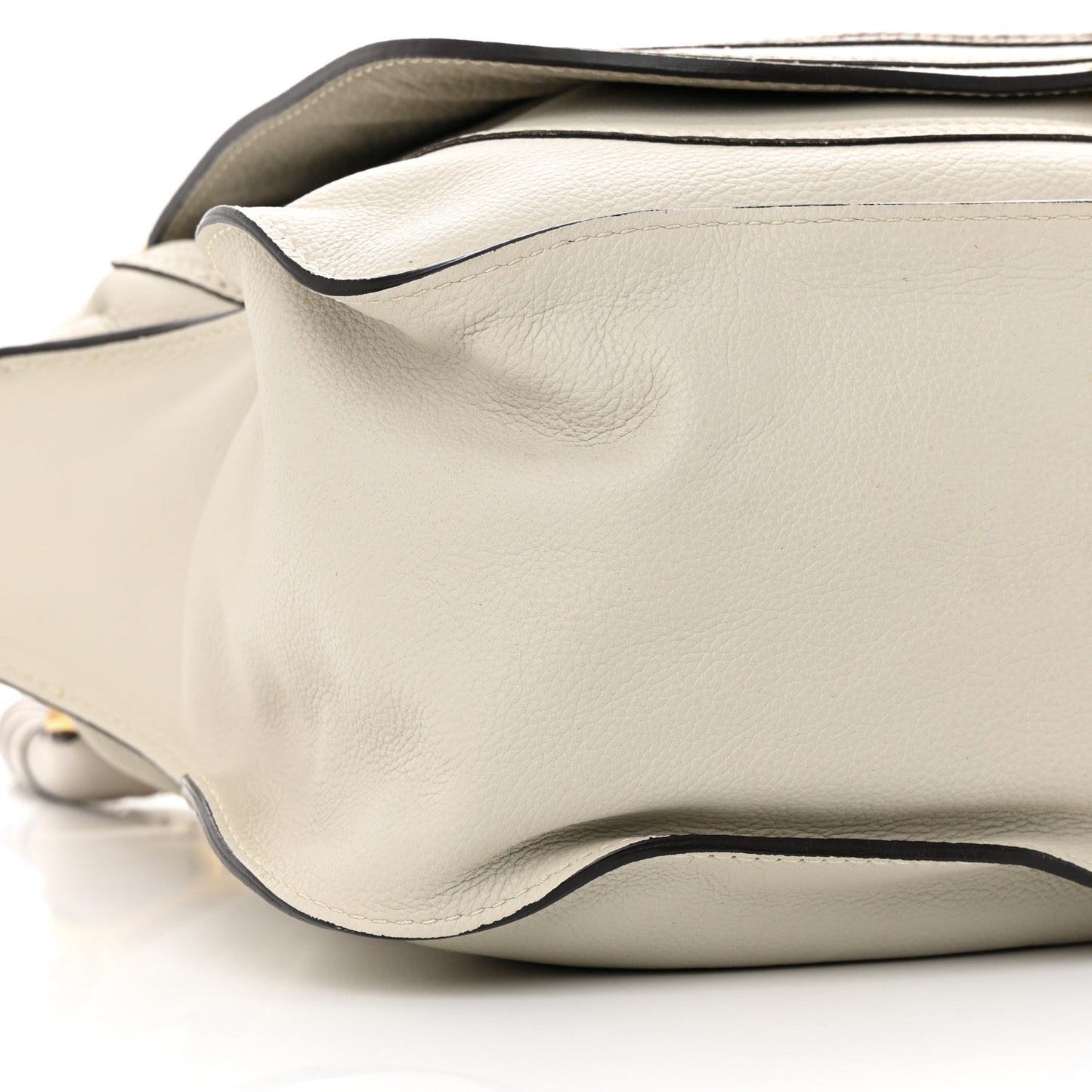 Calfskin Large Marcie Satchel Dove