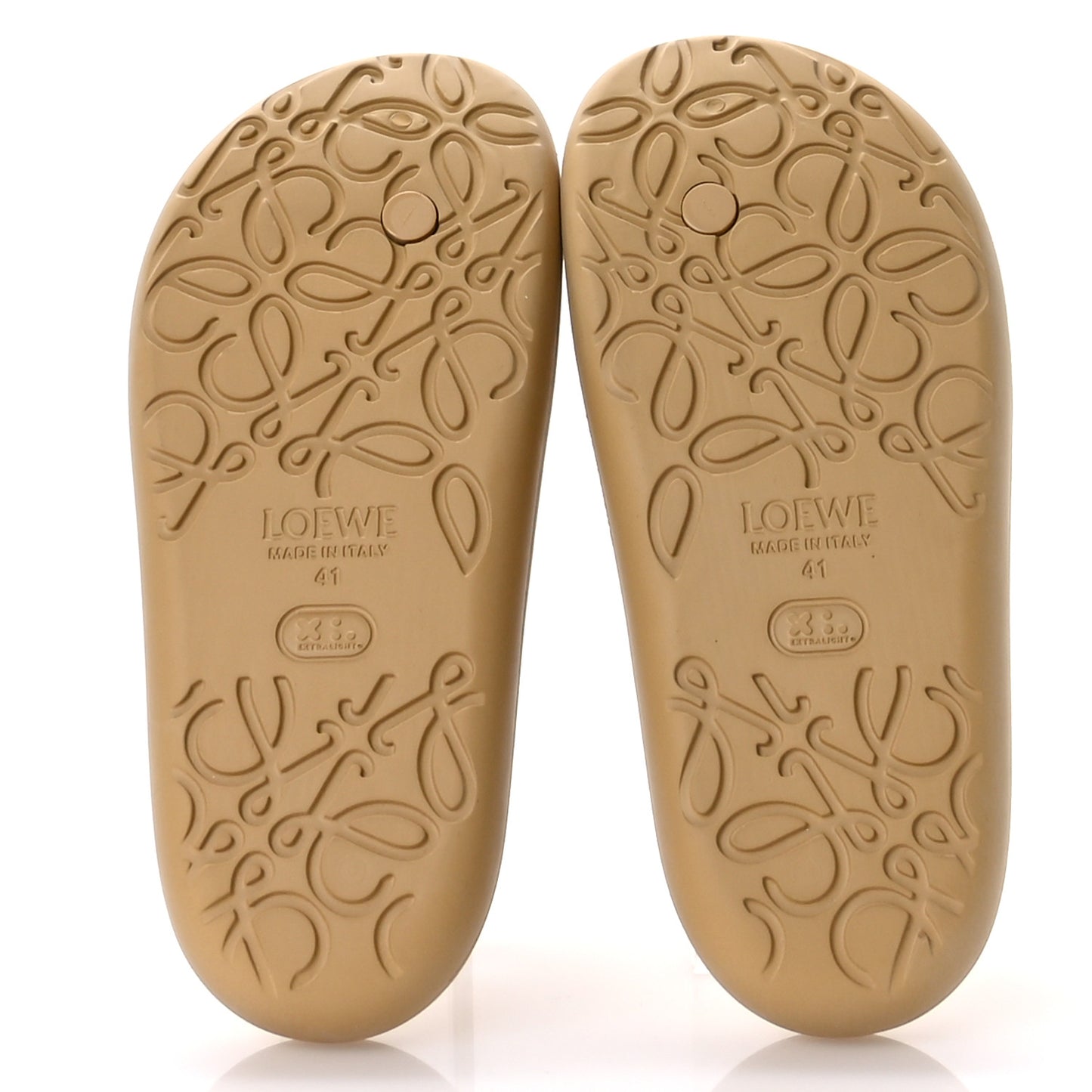 Foam Rubber Paula's Ibiza Pebble Toe Post Sandals 41 Medium Concealer
