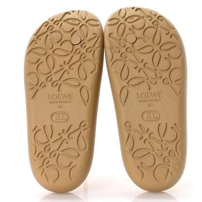 Loewe Foam Rubber Paula's Ibiza Pebble Toe Post Sandals 41 Medium Concealer 6 of 8