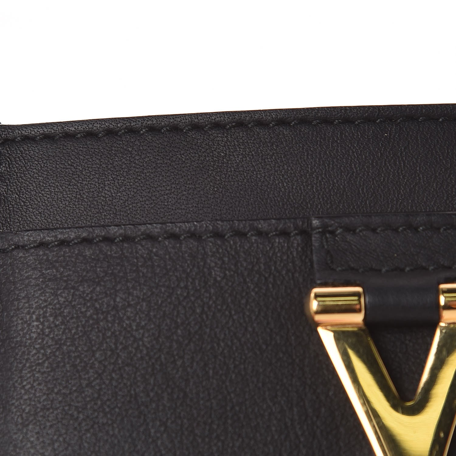 Saint Laurent Calfskin Classic Y Card Case Black 8 of 9