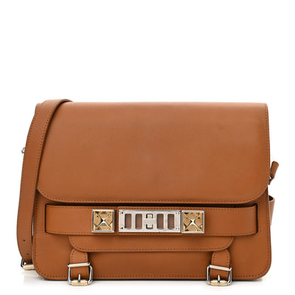 Proenza Schouler Smooth Calfskin PS11 Classic Shoulder Bag Caramel 1 of 11