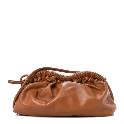 Mansur Gavriel Lambskin Cloud Clutch Caramel 1 of 10