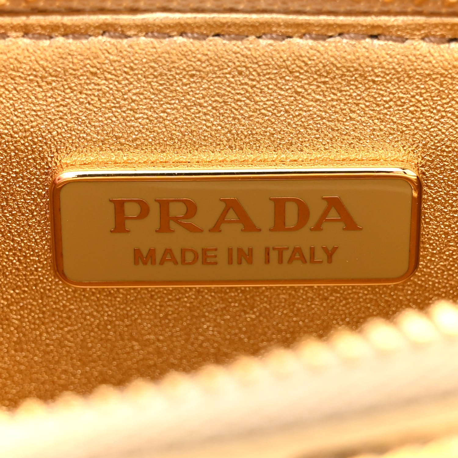 Prada Metallic Vitello Studded Mini Bag Platino 6 of 12