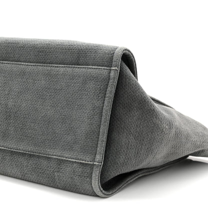 Chanel Canvas Large Deauville Tote Grey 10 of 10