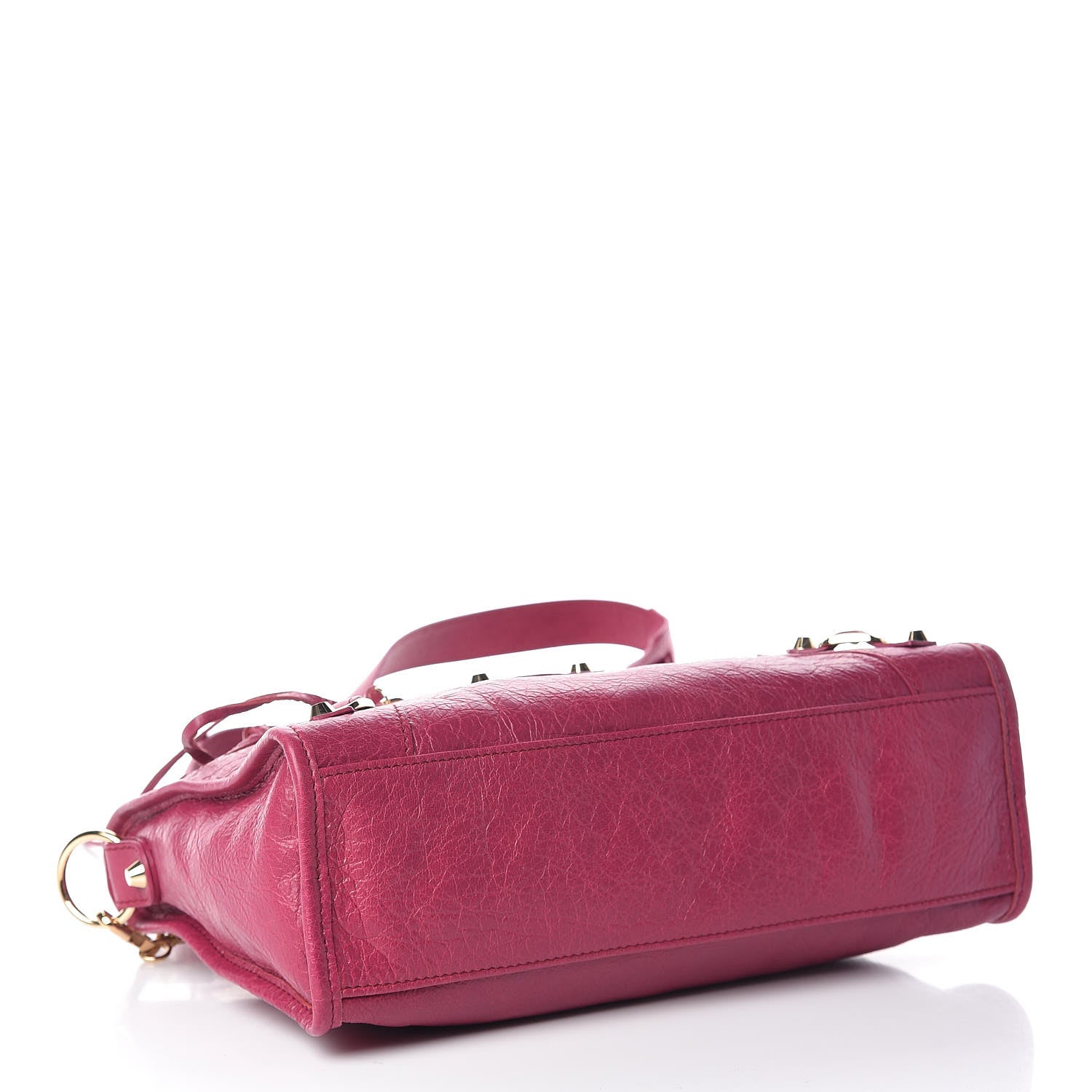 Balenciaga Agneau Classic Gold Hardware S City Rose Dahlia 4 of 10