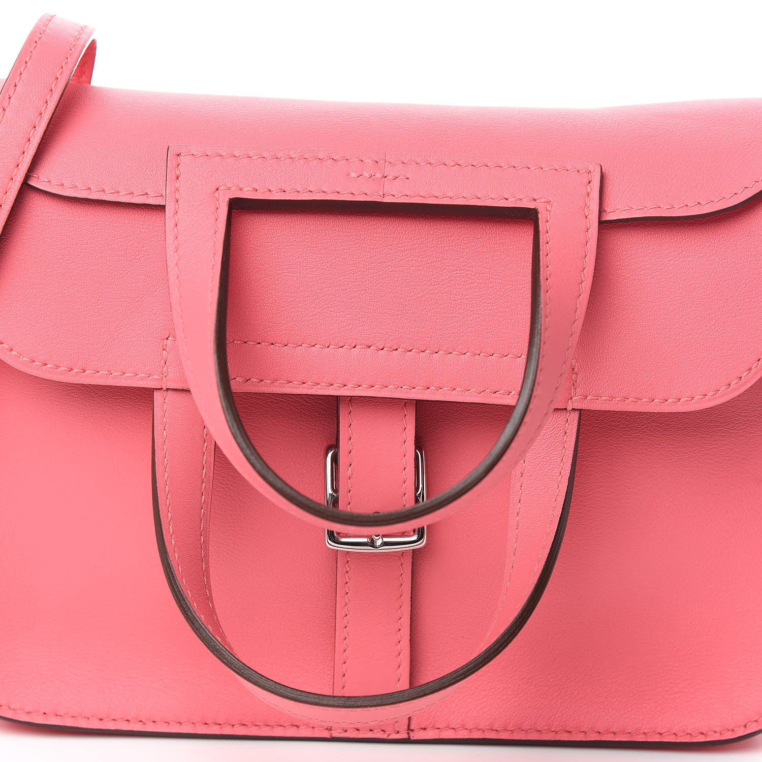 Hermes Swift Mini Halzan 22 Rose Azalee 7 of 10