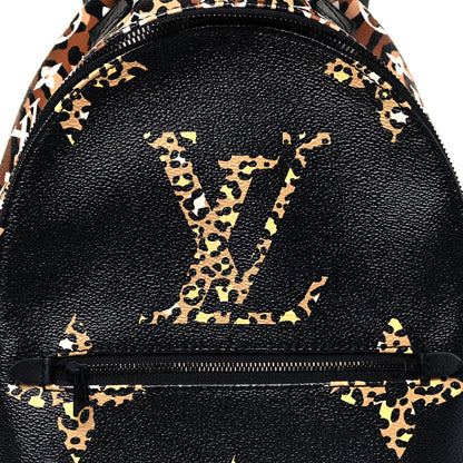 Louis Vuitton Monogram Giant Jungle Palm Springs Backpack PM Black 7 of 12