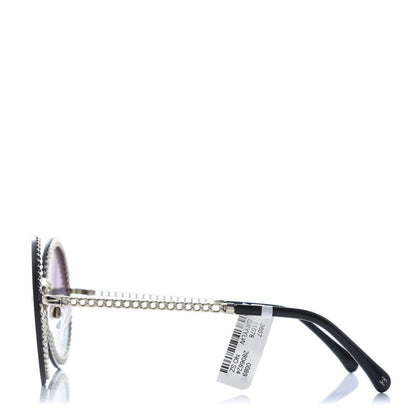 Chanel Round Chain Sunglasses 4245 Gold 4 of 11